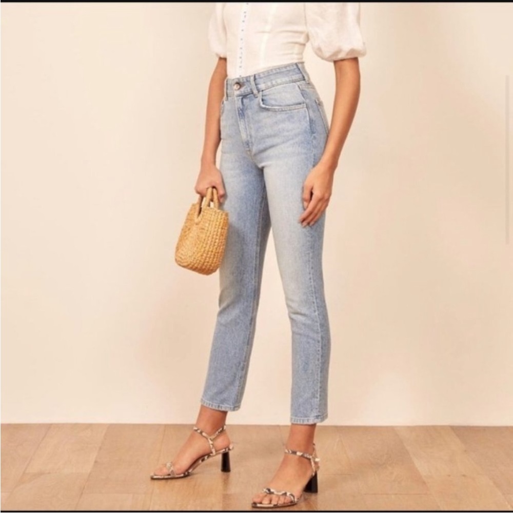 Reformation Emelia Crop Jeans 30 EUC